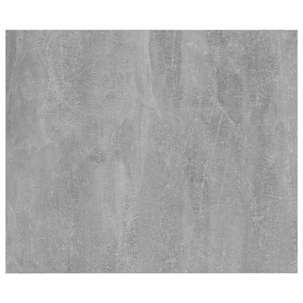 805274 vidaXL Bookshelf Boards 4 pcs Concrete Grey 60x50x1,5 cm Engineered Wood