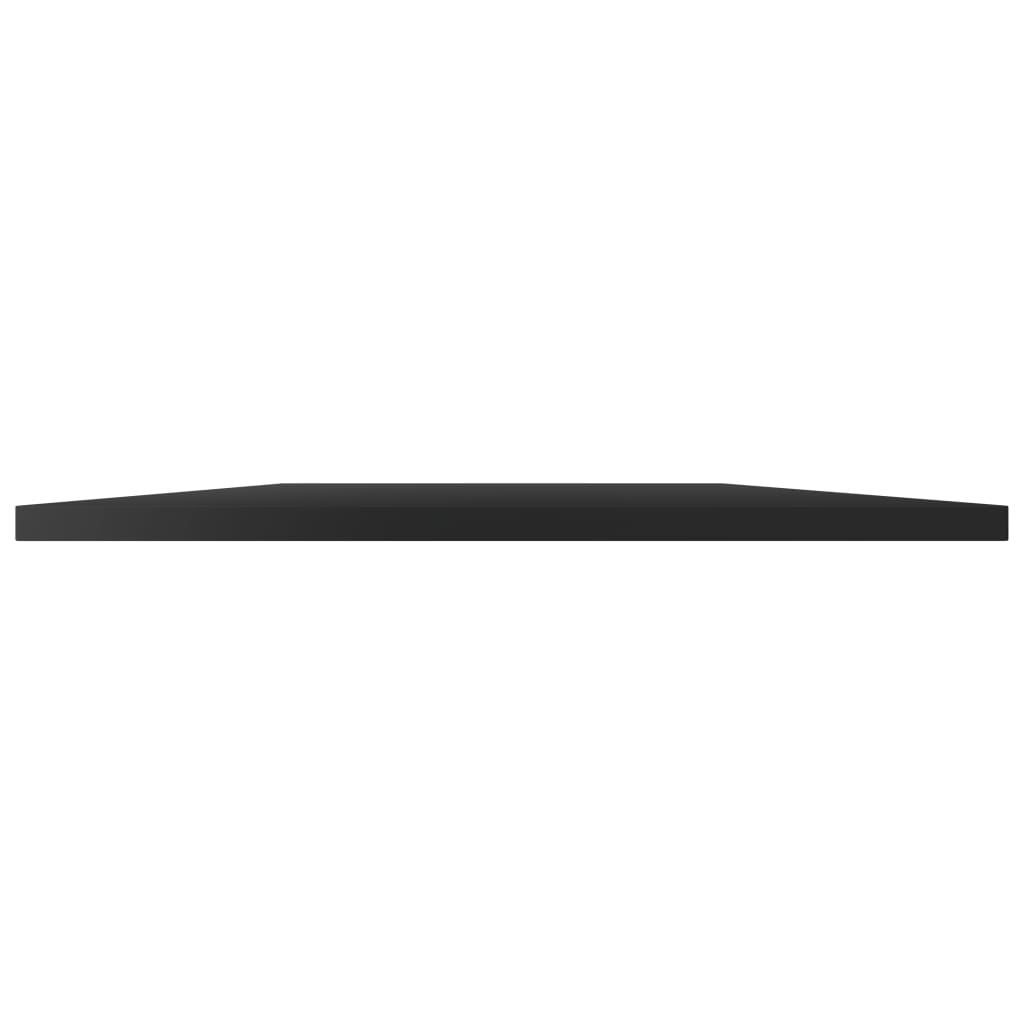 805279 vidaXL Bookshelf Boards 8 pcs High Gloss Black 60x50x1,5 cm Engineered Wood