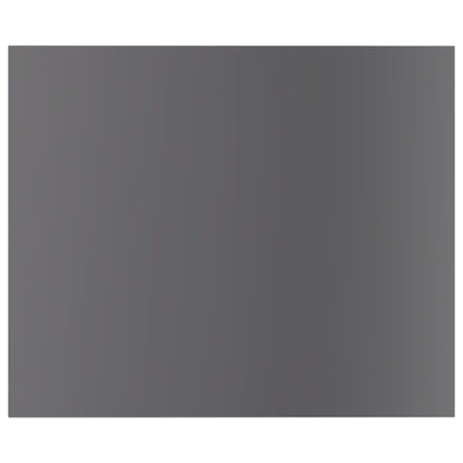 805281 vidaXL Bookshelf Boards 8 pcs High Gloss Grey 60x50x1,5 cm Engineered Wood