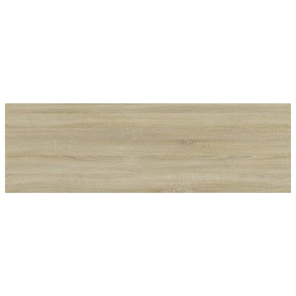 805304 vidaXL Bookshelf Boards 4 pcs Sonoma Oak 80x20x1,5 cm Engineered Wood - Brown