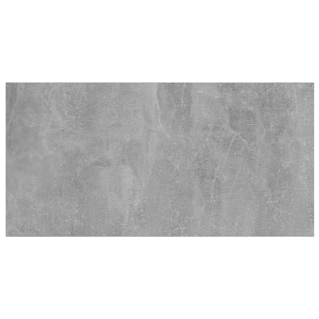 805323 vidaXL Bookshelf Boards 8 pcs Concrete Grey 80x30x1,5 cm Engineered Wood