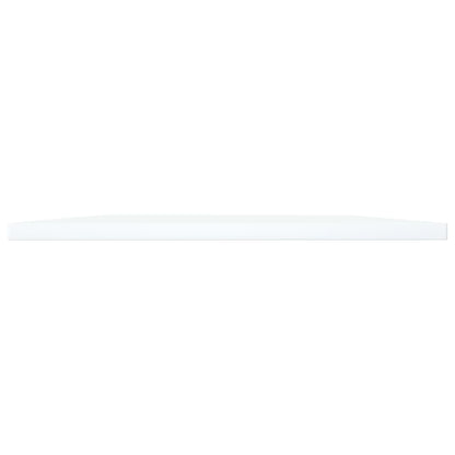 805330 vidaXL Bookshelf Boards 4 pcs White 80x40x1,5 cm Engineered Wood
