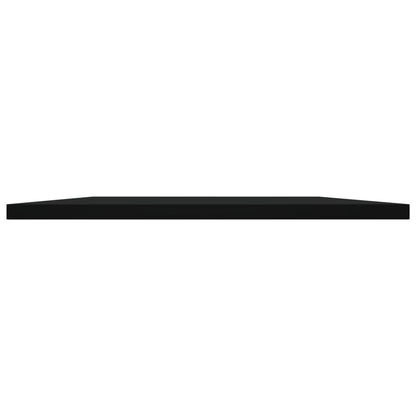 805333 vidaXL Bookshelf Boards 8 pcs Black 80x40x1,5 cm Engineered Wood