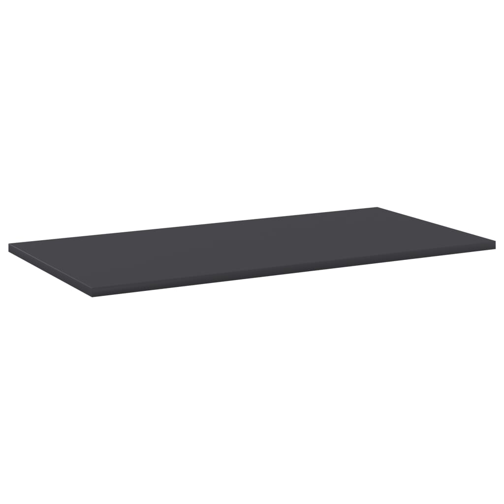 805335 vidaXL Bookshelf Boards 8 pcs Grey 80x40x1,5 cm Engineered Wood