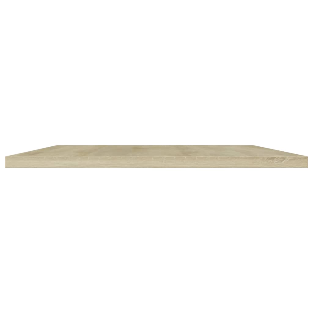 805336 vidaXL Bookshelf Boards 4 pcs Sonoma Oak 80x40x1,5 cm Engineered Wood - Brown