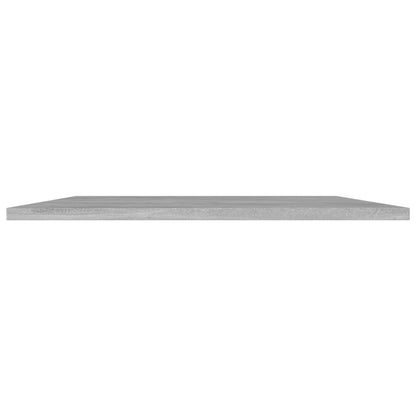 805354 vidaXL Bookshelf Boards 4 pcs Concrete Grey 80x50x1,5 cm Engineered Wood