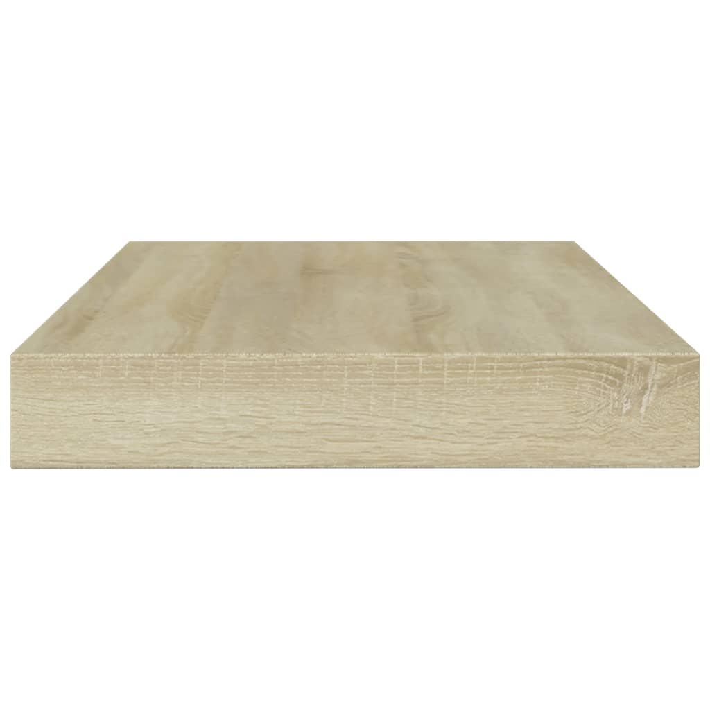 805368 vidaXL Bookshelf Boards 4 pcs Sonoma Oak 100x10x1,5 cm Engineered Wood - Brown