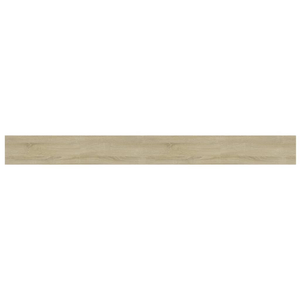 805368 vidaXL Bookshelf Boards 4 pcs Sonoma Oak 100x10x1,5 cm Engineered Wood - Brown