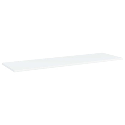 805395 vidaXL Bookshelf Boards 8 pcs White 100x30x1,5 cm Engineered Wood