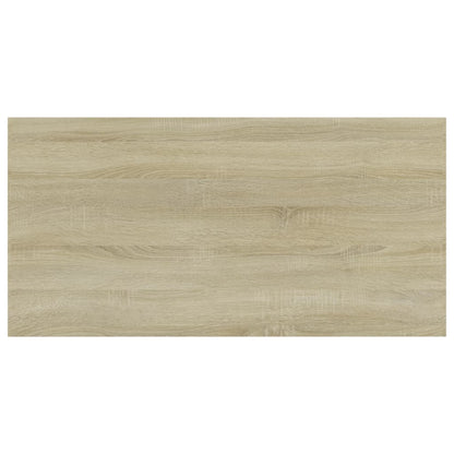 805421 vidaXL Bookshelf Boards 4 pcs Sonoma Oak 100x50x1,5 cm Engineered Wood - Brown