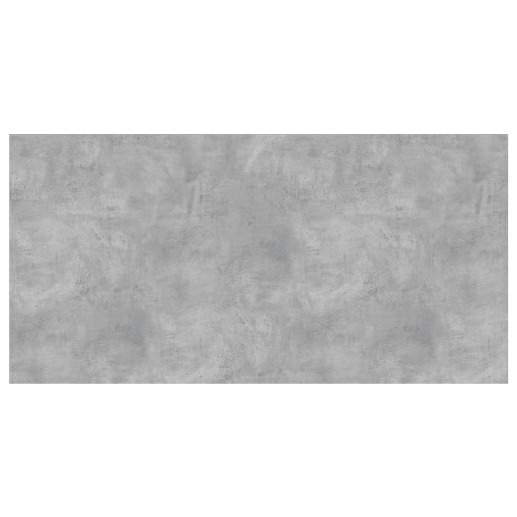 805422 vidaXL Bookshelf Boards 4 pcs Concrete Grey 100x50x1,5 cm Engineered Wood