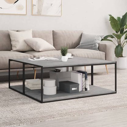 805422 vidaXL Bookshelf Boards 4 pcs Concrete Grey 100x50x1,5 cm Engineered Wood
