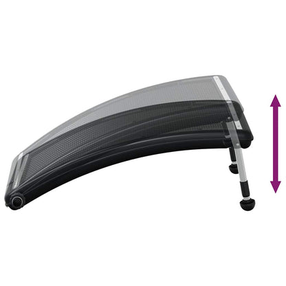 vidaXL Curved Pool Solar Heating Panels 2 pcs 110x65 cm - Black
