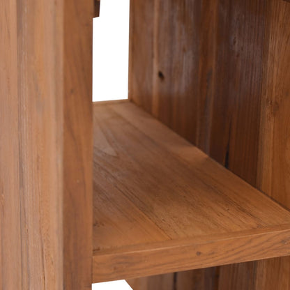 vidaXL Bedside Cabinet 20x35x50 cm Solid Teak Wood - Brown - Small
