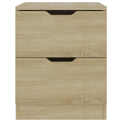 vidaXL Bedside Cabinet | Sonoma Oak | Engineered Wood | Standard - Brown