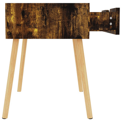 vidaXL Bedside Cabinets 2 pcs Smoked Oak 40x40x56 cm Engineered Wood - Brown