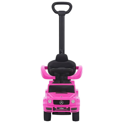 vidaXL Push Walk Car G63 Pink