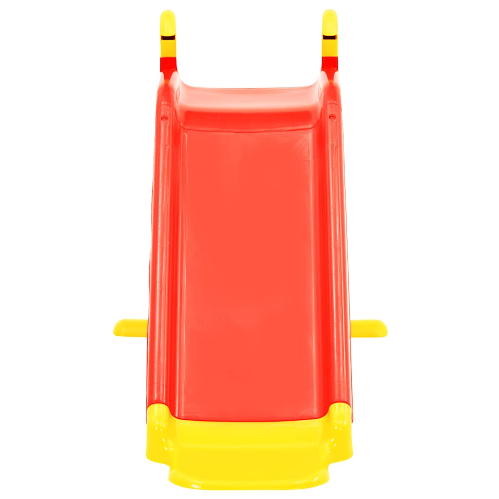 vidaXL Slide | Red | Polypropylene | Compact | Lightweight | Slide | Other - Multicolour - 141 x 60 x 78.5 cm