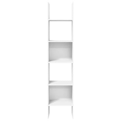 vidaXL Book Cabinet White 40x35x180 cm Engineered Wood