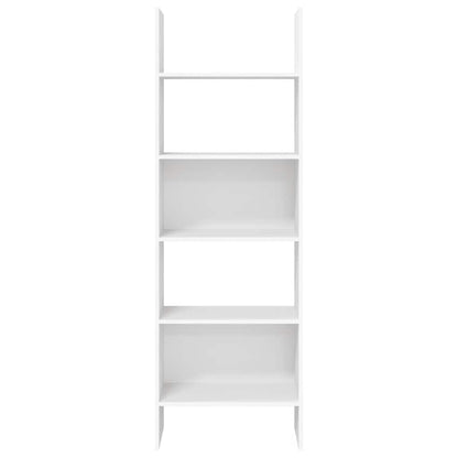 vidaXL Book Cabinet White 60x35x180 cm Engineered Wood