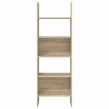 vidaXL Book Cabinet Sonoma Oak 60x35x180 cm Engineered Wood - Brown