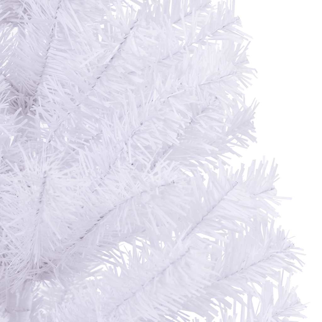 vidaXL Artificial Christmas Tree with Stand 120 cm 230 Branches - White - 120 x 65 cm