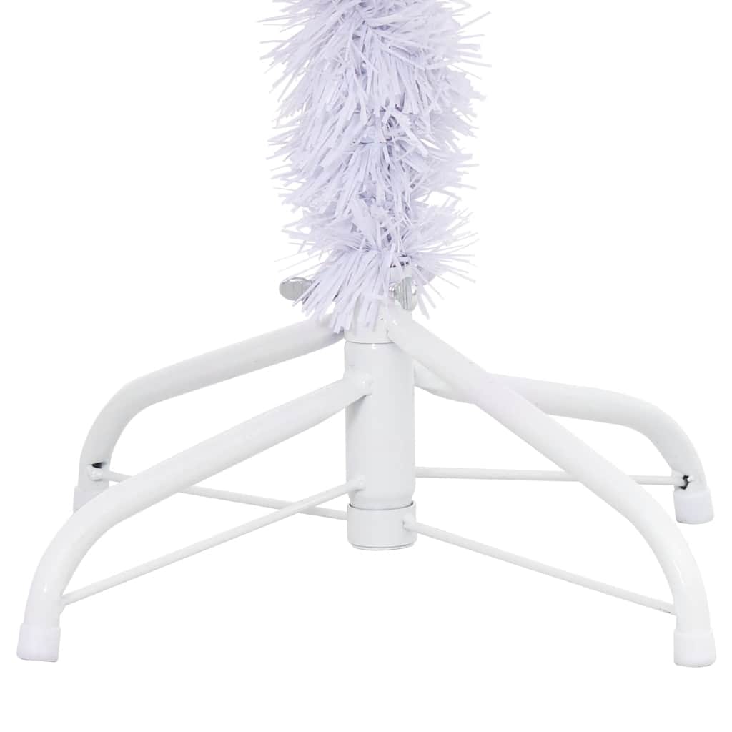 vidaXL Artificial Christmas Tree with Stand 120 cm 230 Branches - White - 120 x 65 cm