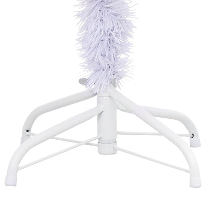 vidaXL Artificial Christmas Tree with Stand 120 cm 230 Branches - White - 120 x 65 cm