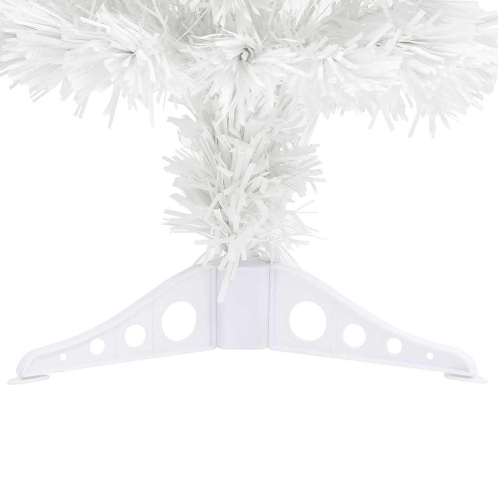 vidaXL Artificial Pre-lit Christmas Tree White 64 cm Fibre Optic