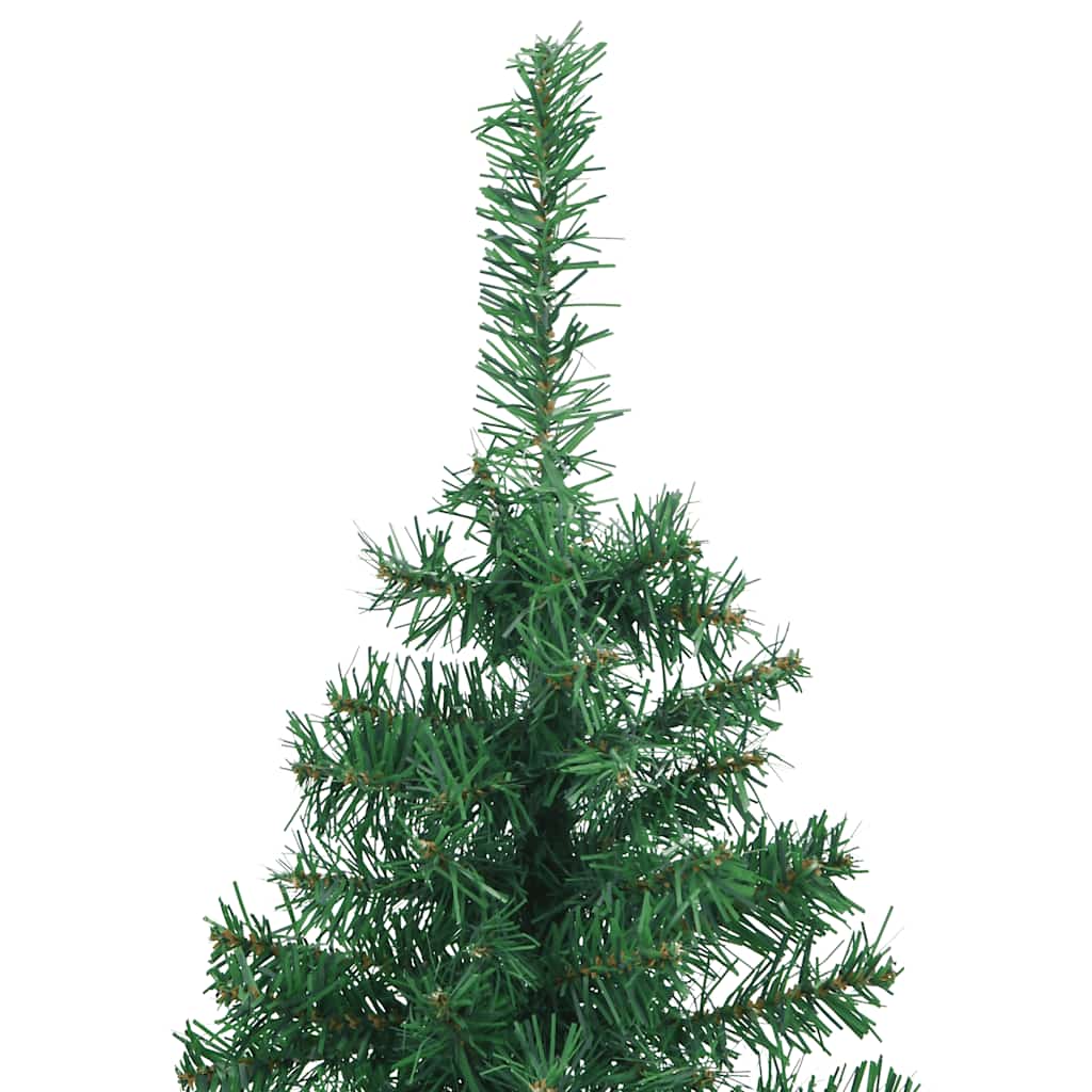 vidaXL Corner Artificial Christmas Tree Green 120 cm PVC - 120 x 45 cm