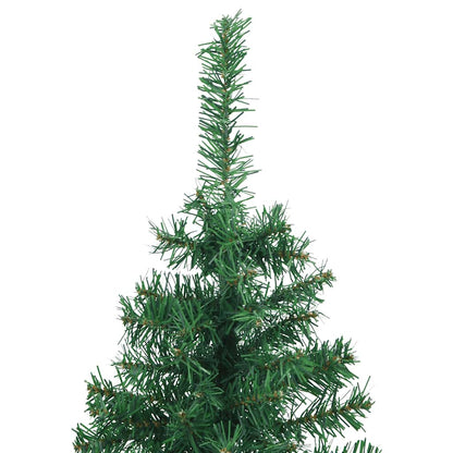 vidaXL Corner Artificial Christmas Tree Green 120 cm PVC - 120 x 45 cm