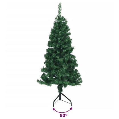 vidaXL Artificial Christmas trees PVC, Steel Green - Gre - 55 x 55 x 150 cm