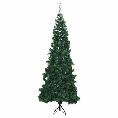 vidaXL Artificial Christmas trees PVC and steel Green - Gre - 65 x 65 x 180 cm