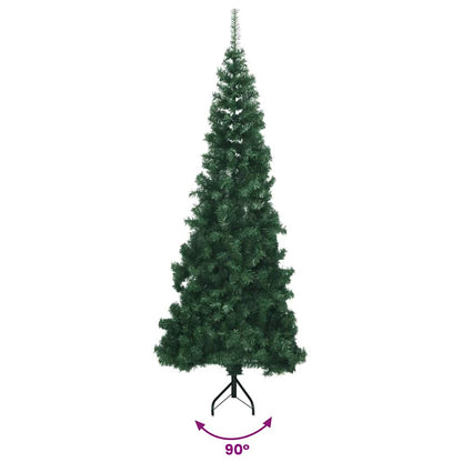 vidaXL Artificial Christmas trees PVC and steel Green - Gre - 65 x 65 x 180 cm
