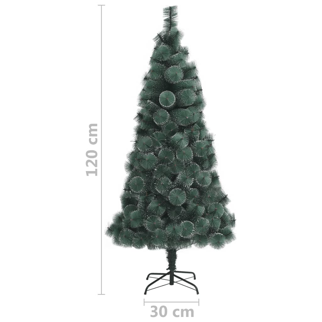 vidaXL Artificial Christmas Tree with Stand Green 120 cm PET - 120 x 65 cm