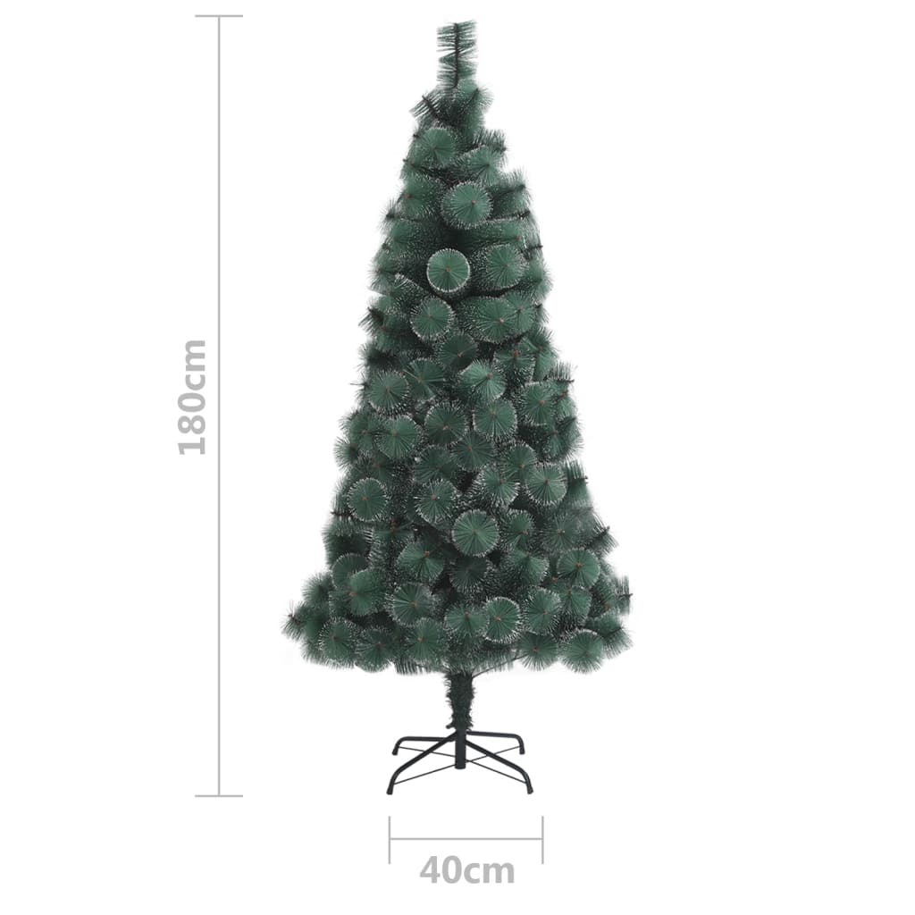 vidaXL Artificial Christmas Tree with Stand Green 180 cm PET - 180 x 95 cm
