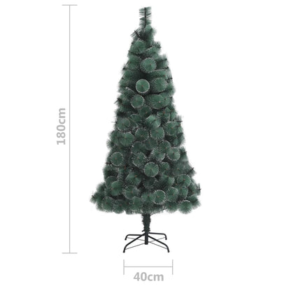 vidaXL Artificial Christmas Tree with Stand Green 180 cm PET - 180 x 95 cm