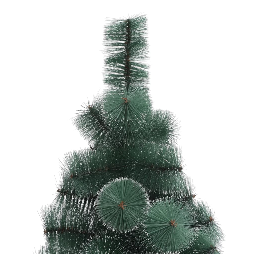 vidaXL Artificial Christmas Tree with Stand Green 210 cm PET - 210 x 105 cm