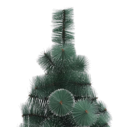 vidaXL Artificial Christmas Tree with Stand Green 210 cm PET - 210 x 105 cm