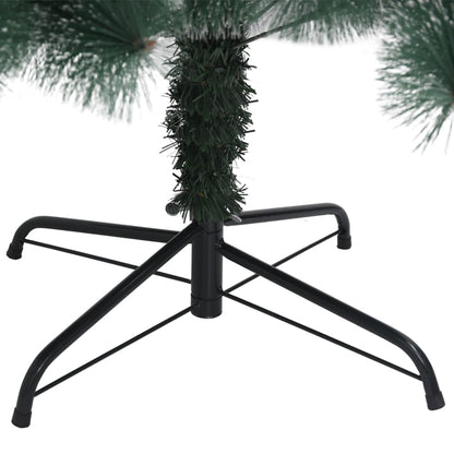 vidaXL Artificial Christmas Tree with Stand Green 240 cm PET - 240 x 125 cm