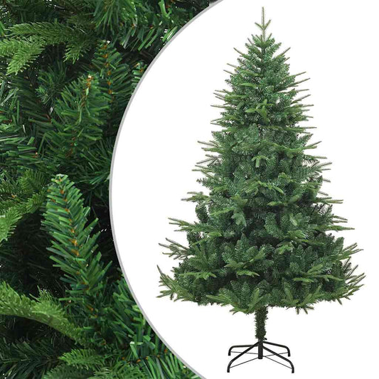 vidaXL Artificial Christmas Tree | Green | PVC, PE, Steel | 180 cm - 180 x 110 cm