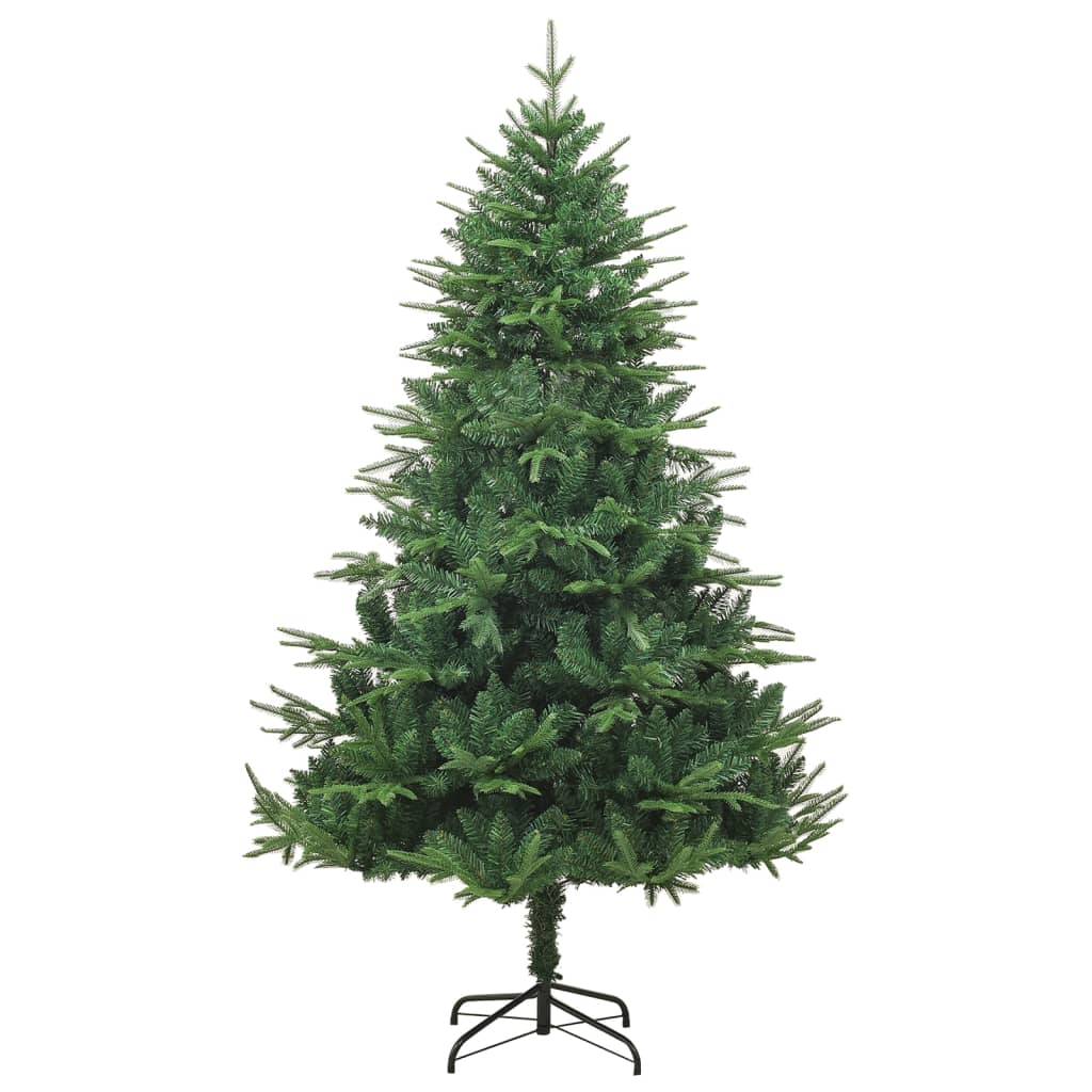 vidaXL Artificial Christmas Tree | Green | PVC, PE, Steel | 180 cm - 180 x 110 cm