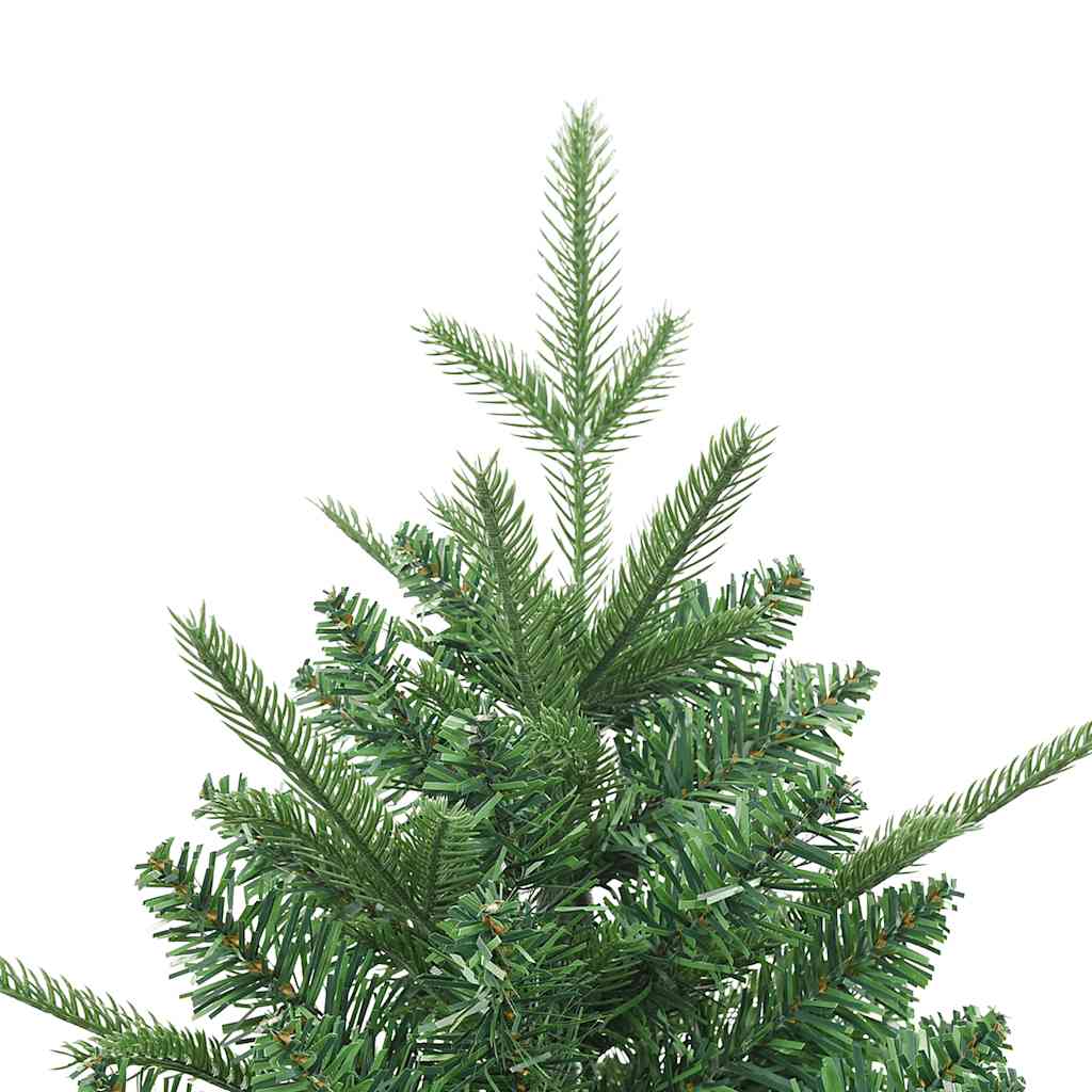 vidaXL Artificial Christmas Tree | Green | PVC, PE, Steel | 180 cm - 180 x 110 cm