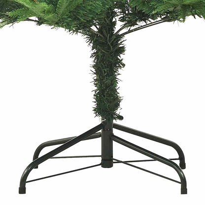 vidaXL Artificial Christmas Tree | Green | PVC, PE, Steel | 180 cm - 180 x 110 cm