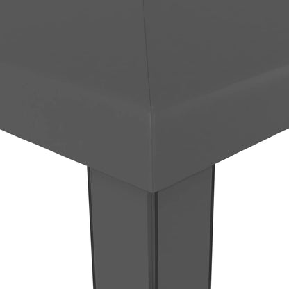 vidaXL Gazebo | Anthracite | Powder-Coated Steel | 3x3 meters