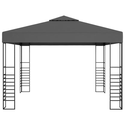 vidaXL Gazebo | Anthracite | Fabric with PA coating