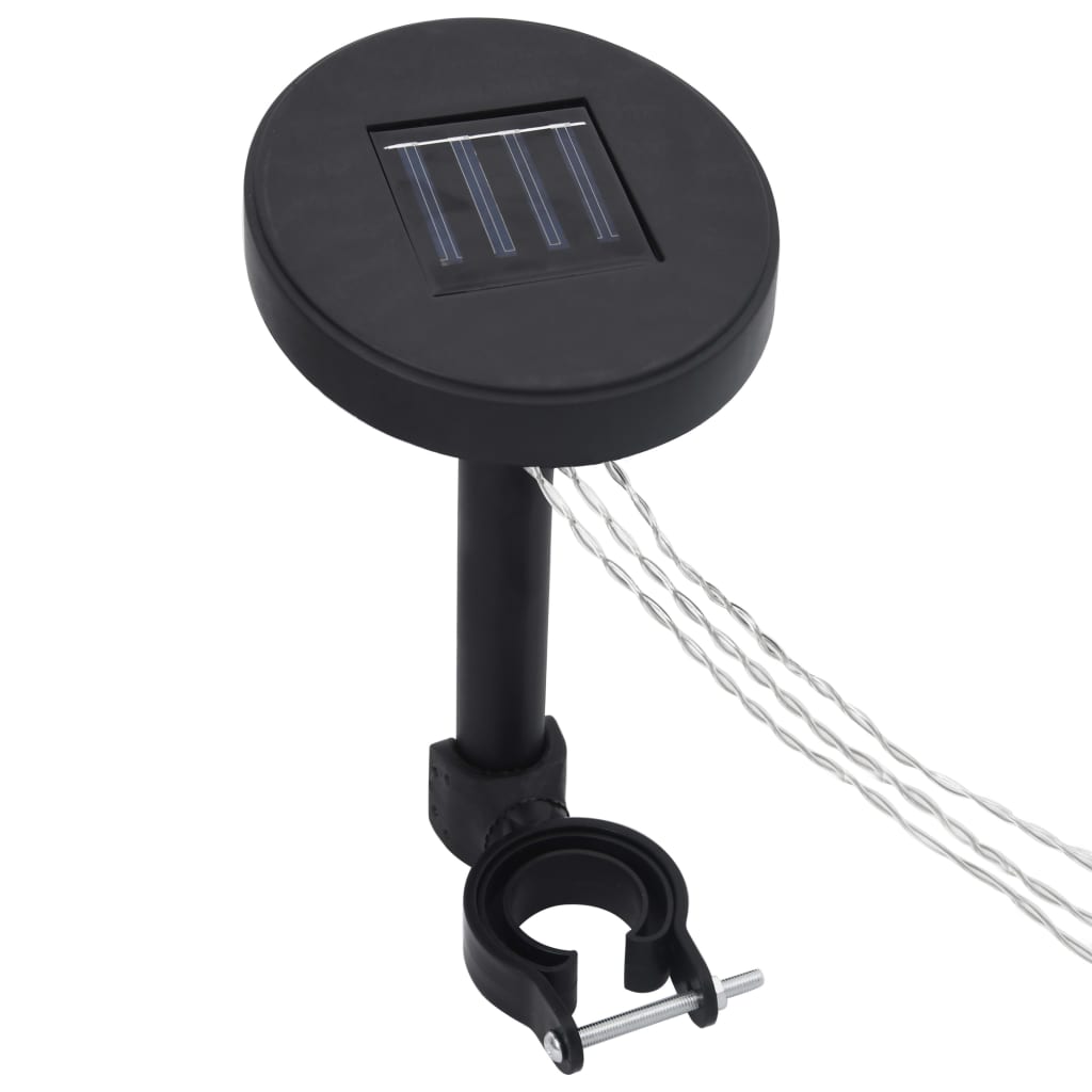 vidaXL Gazebo with Curtain&LED String Lights 4x3 m Anthracite Aluminium - 400 x 300 cm