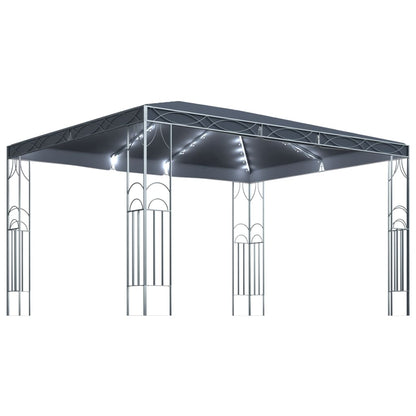 vidaXL Gazebo | UV-resistant materials | Gazebo Canopies | Rectangular - Anthracite - 400 x 300 cm