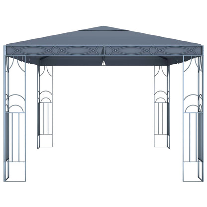 vidaXL Gazebo | UV-resistant materials | Gazebo Canopies | Rectangular - Anthracite - 400 x 300 cm