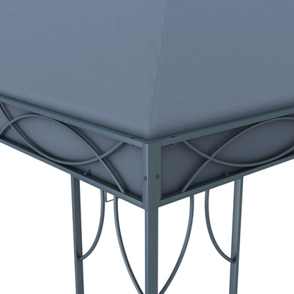vidaXL Gazebo | UV-resistant materials | Gazebo Canopies | Rectangular - Anthracite - 400 x 300 cm